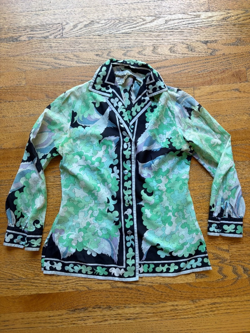 PUCCI - VINTAGE SHIRT FOR SCRAPS